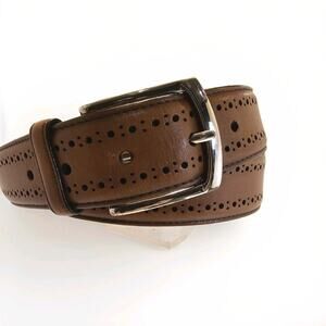 Allen Edmonds 74090 Saddle Brown Belt Size 36 Mainstreet